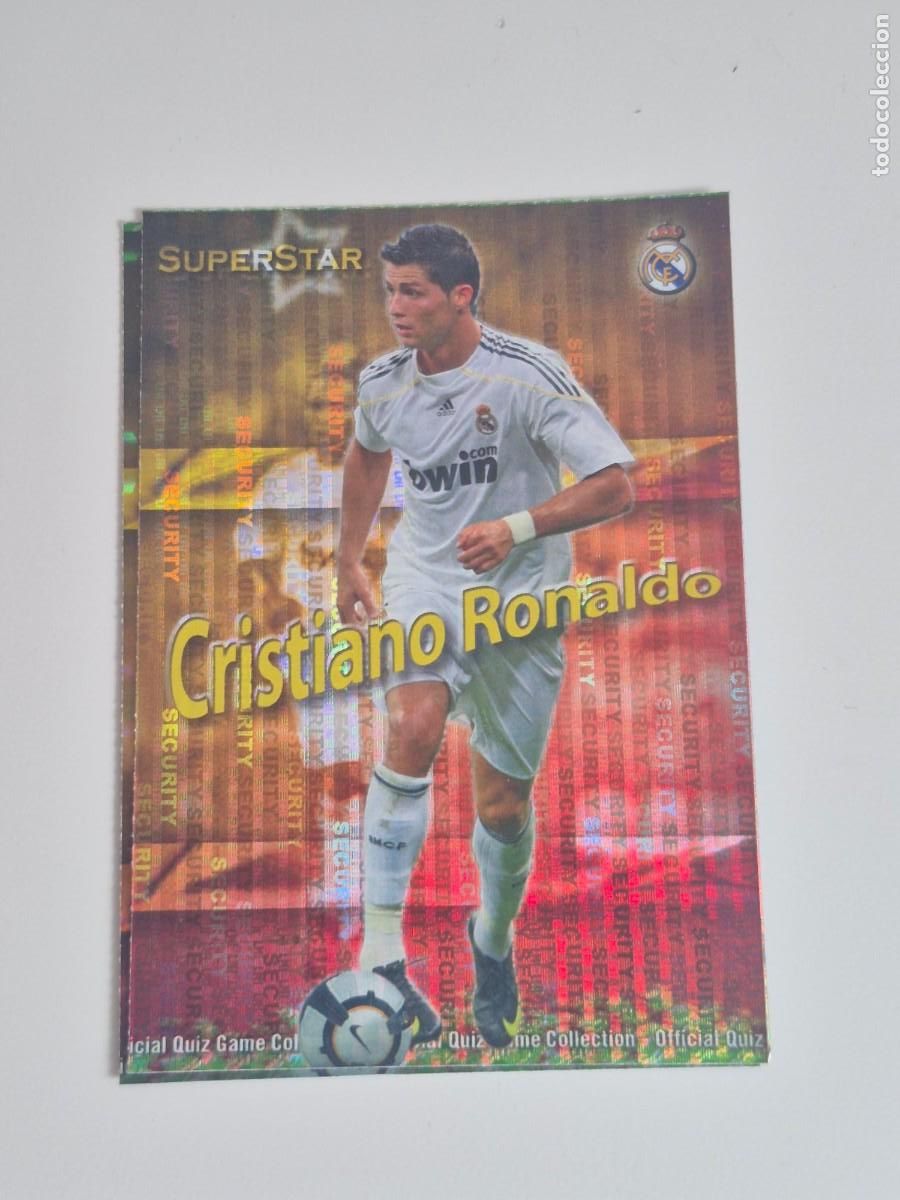 Coches a escala: CROMO FUTBOL CRISTIANO RONALDO LIGA 052 FOOTBALL CARD TARJETA
