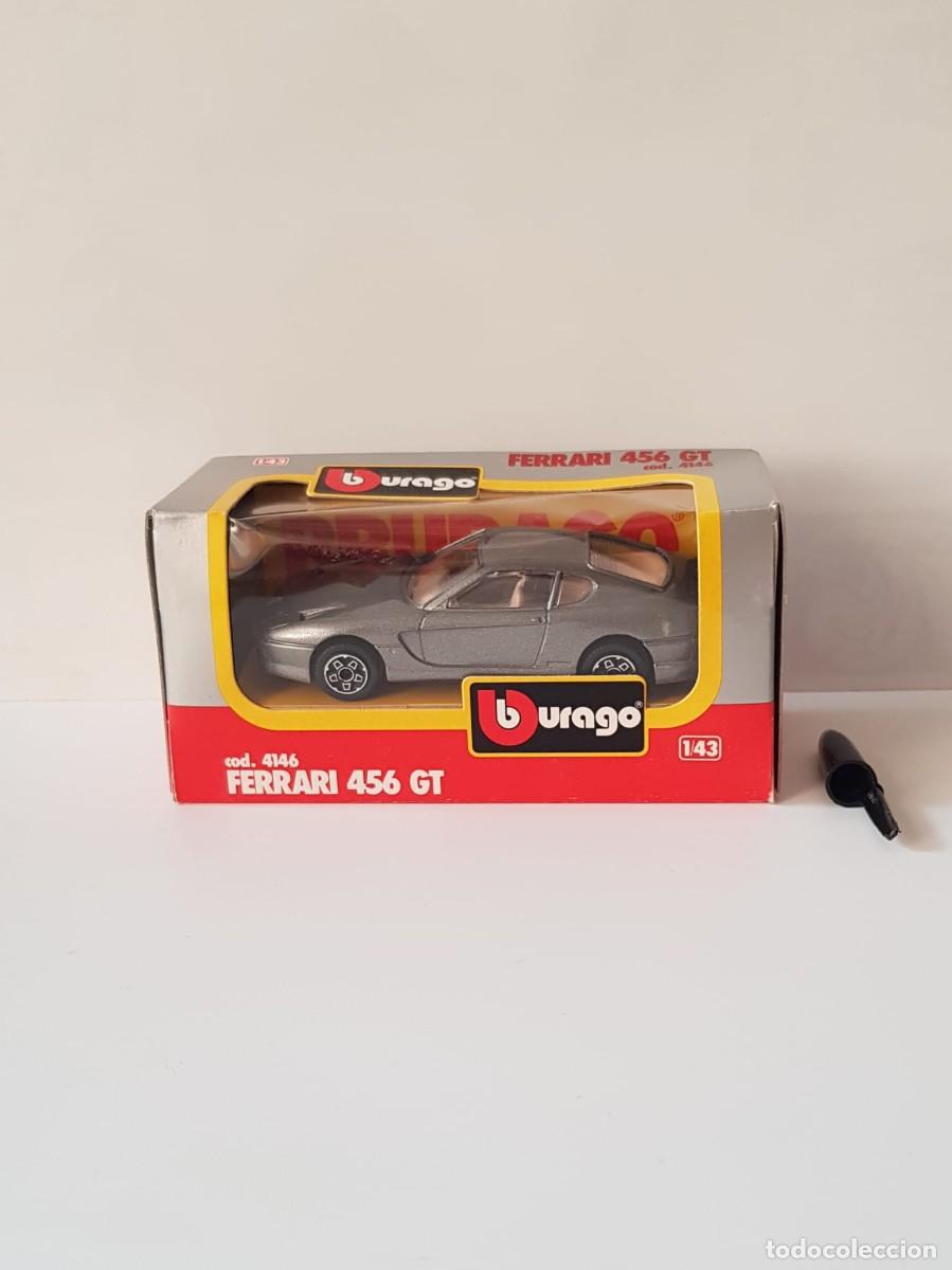Coches a escala: Bburago - #4146 - Ferrari 456 GT (Prateado)