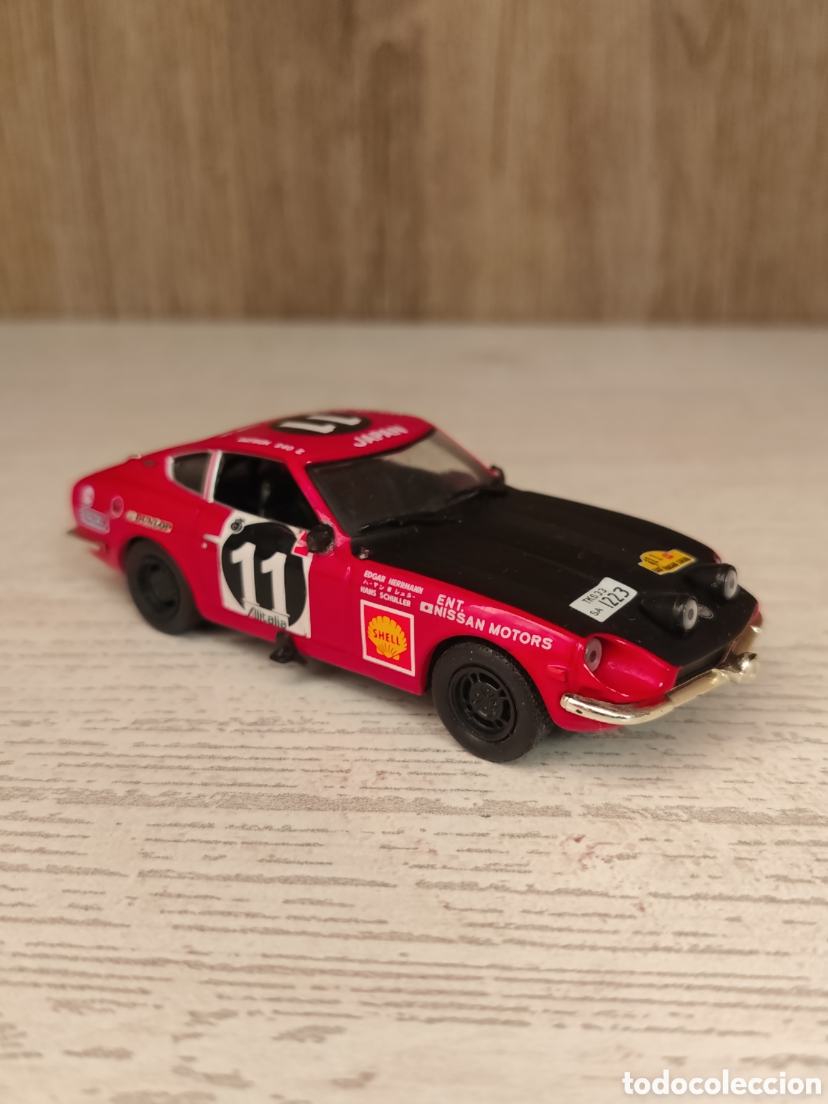 Coches a escala: DATSUN 240 Z RALLY SAFARI '71