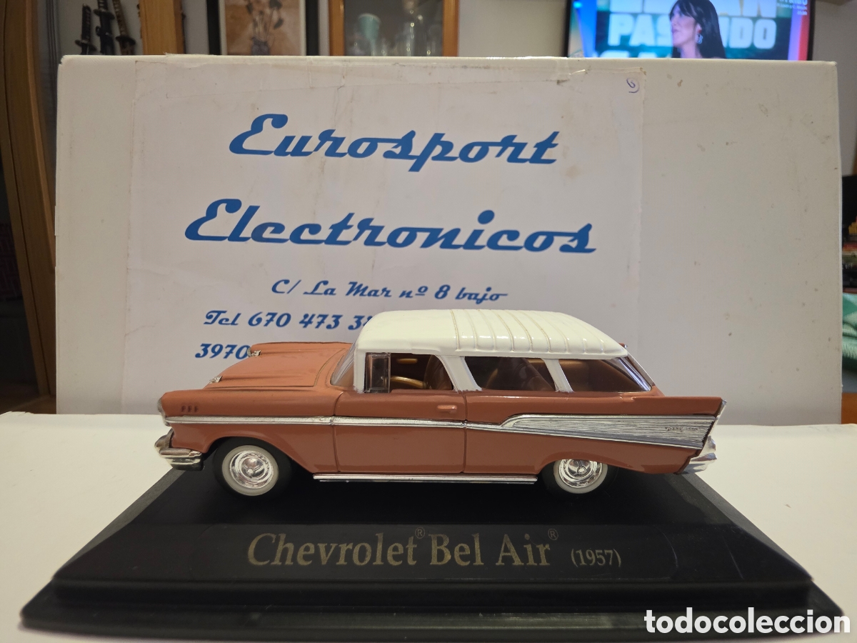 Coches a escala: Chevrolet Nomad Bel Air 1957 escala 1/43