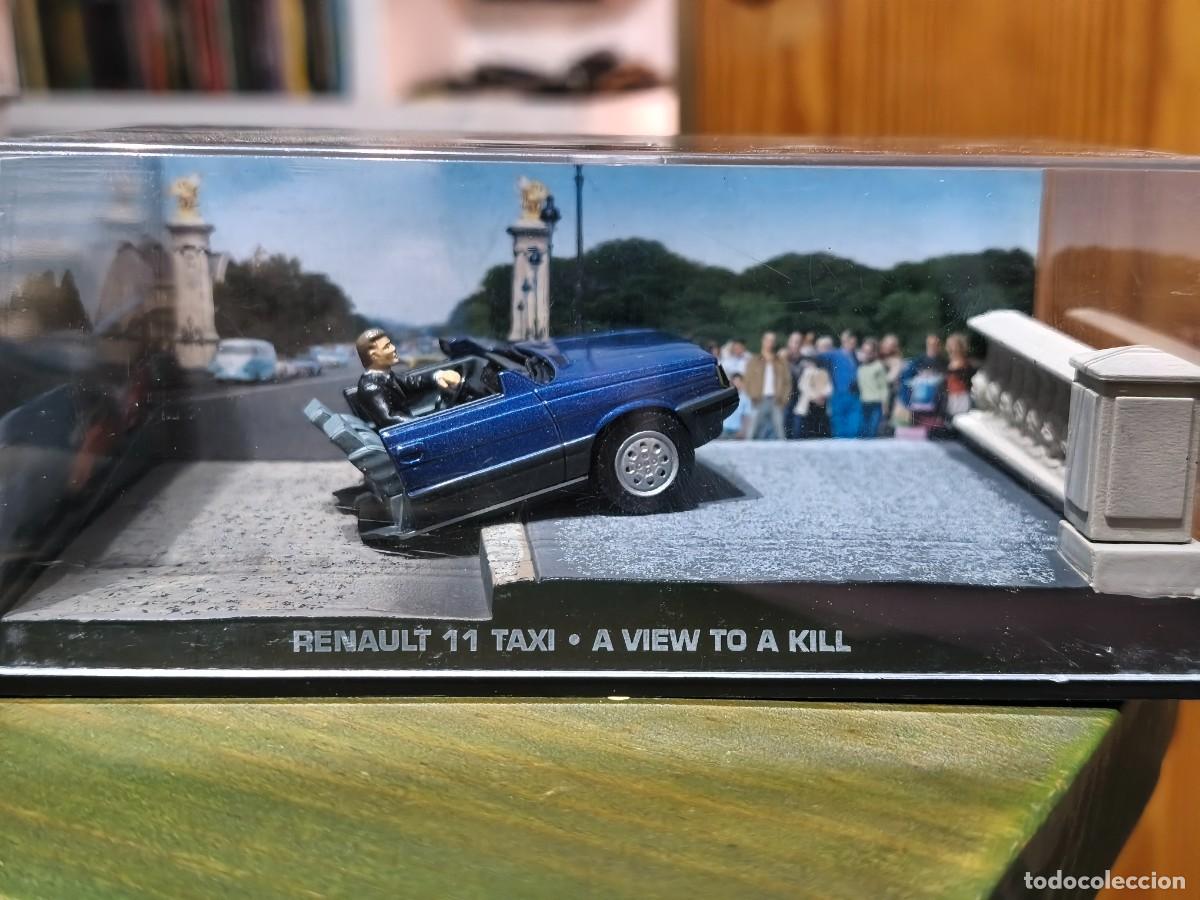 Auto in scala: Diorama pel&iacute;cula &rdquo;Panorama para matar&rdquo; 007 James Bond. 1985. Renault 11 Taxi. A View to a Kill