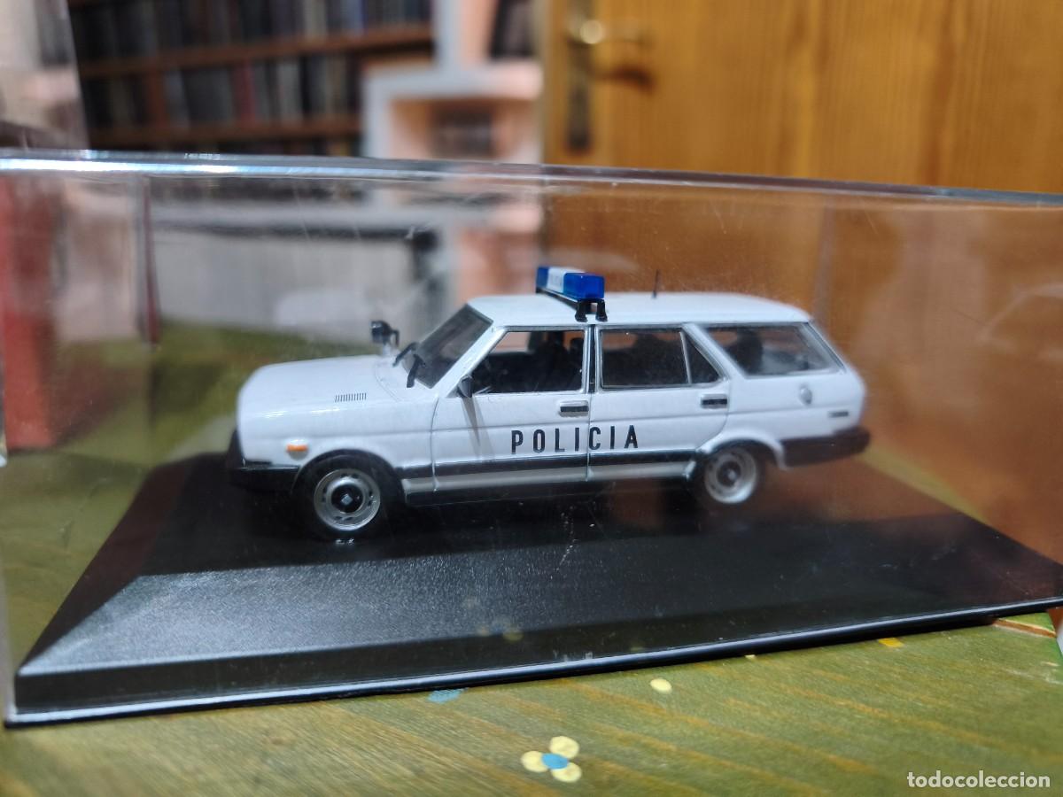 Coches a escala: Seat 131 Panorama Super Polic&iacute;a 1981. Escala 1/43. Altaya.