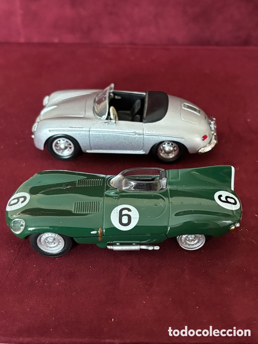 Coches a escala: PORSCHE 1956 & JAGUAR 856A Del Prado Collection Coche escala 1:43
