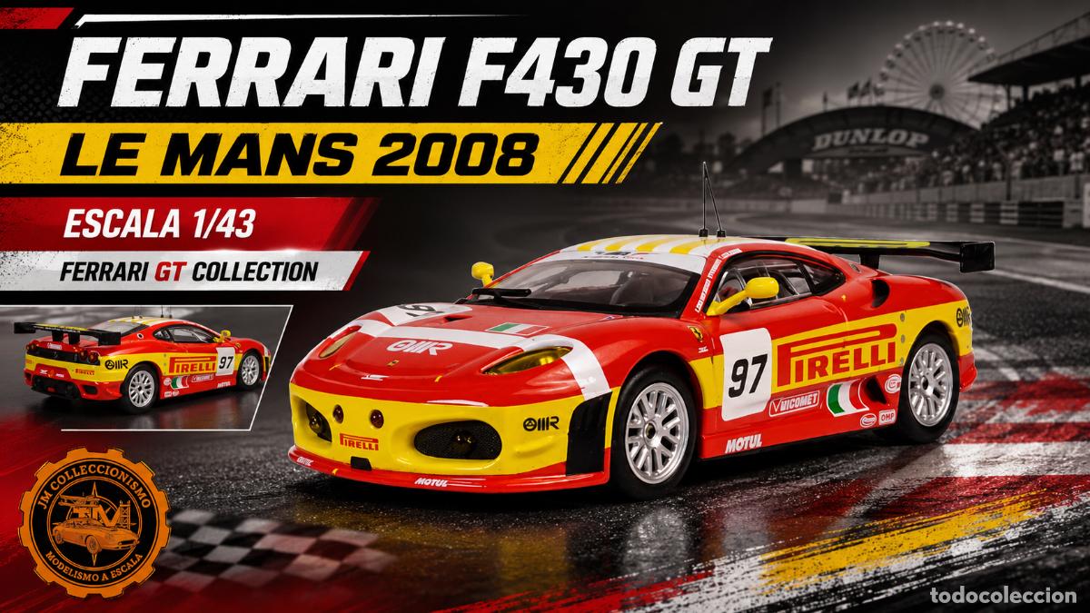 Auto in scala: Ferrari F430 GT Le Mans 2008