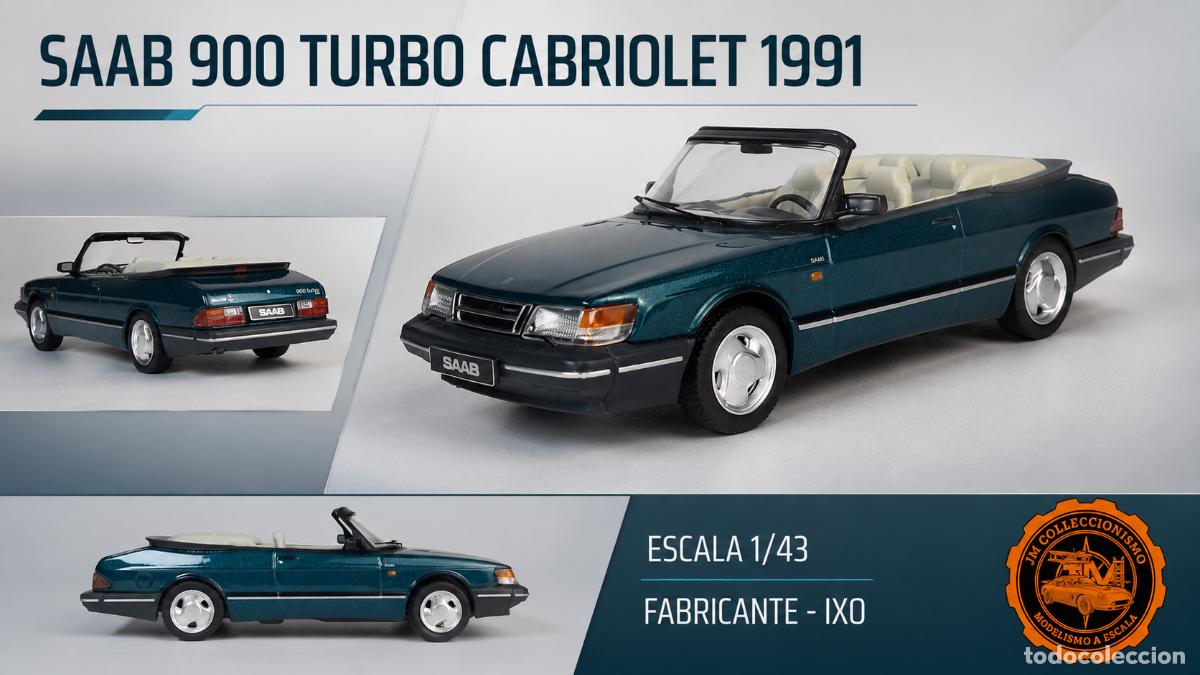 Voitures &agrave; l'&eacute;chelle: Saab 900 Turbo Cabriolet 1991