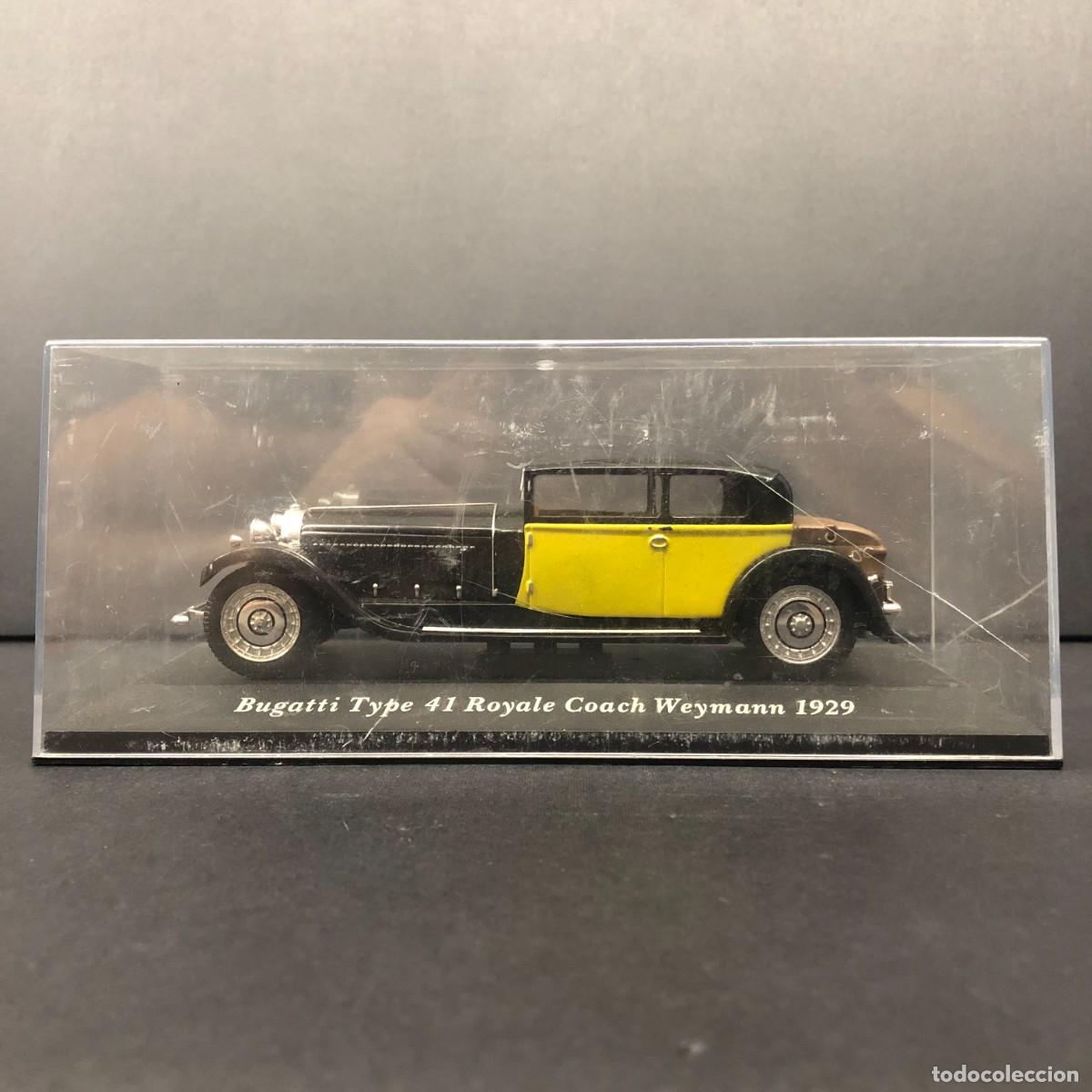 Coches a escala: COCHE DE JUGUETE - BUGATTI TYPE 41 ROYALE COACH WEYMANN 1929 - VINTAGE - ESCALA 1:43 / 45