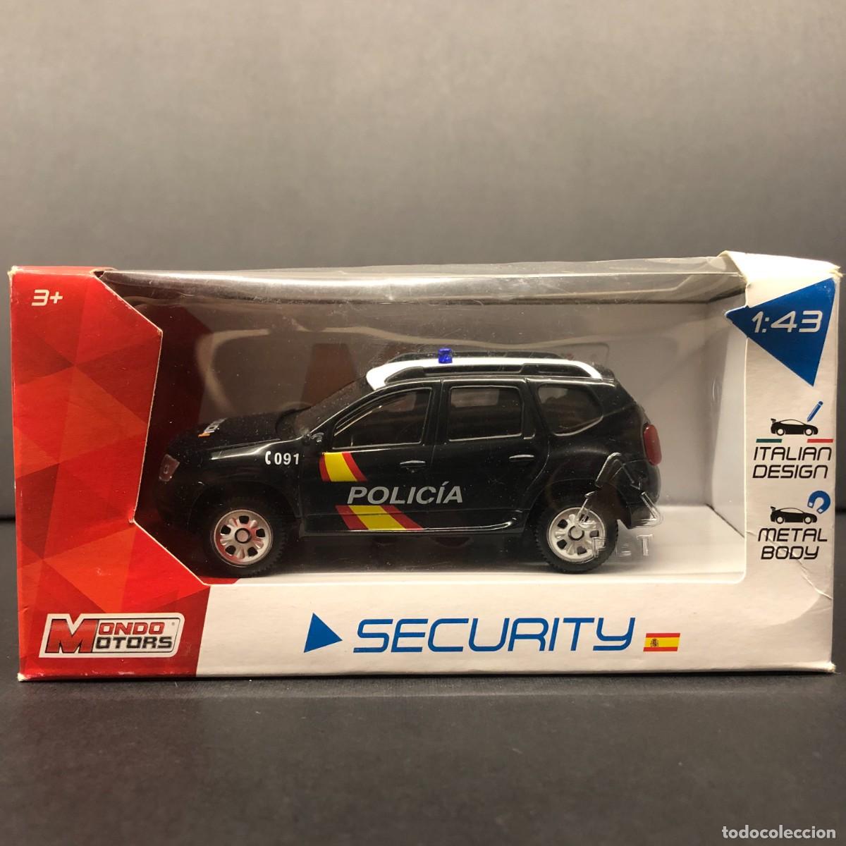 Coches a escala: COCHE DE JUGUETE - COCHE DE POLICIA - SECURITY - MONDO MOTORS - ESCALA 1/43 - ITEM N&ordm; 53170 / 48