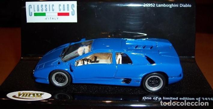 Coches a escala: LAMBORGHINI DIABLO ESCALA 1/43 DE VITESSE EN CAJA