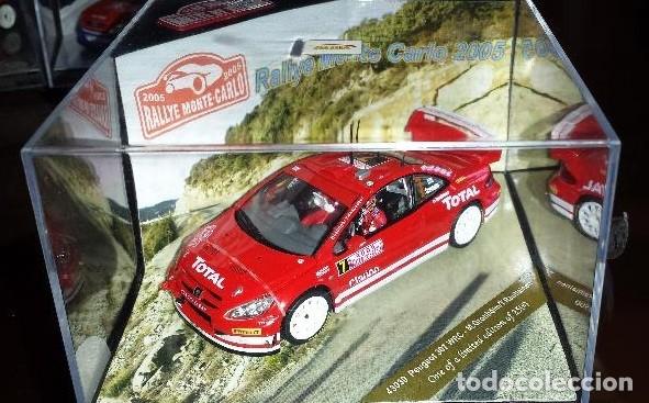 Coches a escala: PEUGEOT 307 WRC RALLYE DE MONTECARLO 2005 m.gronholm -t.rautiainen ESCALA 1/43 de vitesse EN CAJA