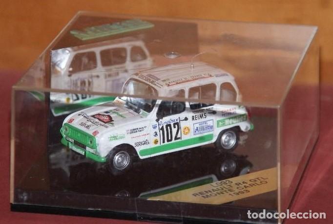 Coches a escala: RENAULT 4 L RALLYE DE MONTECARLO 1993 Cesbron-Geraud ESCALA 1/43 DE VITESSE EN CAJA