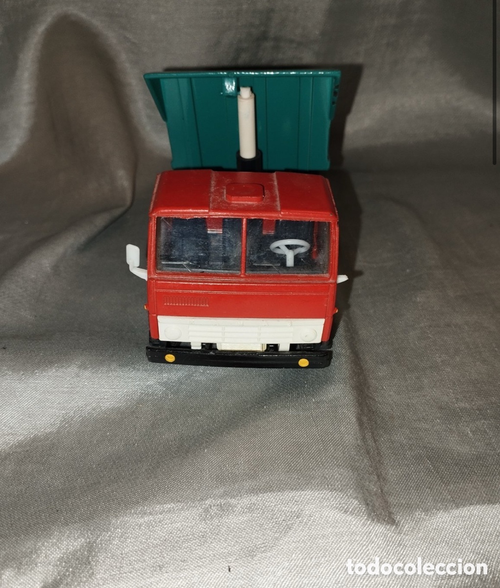 Coches a escala: Cami&oacute;n Kamaz 5511 Volquete escala 1:43 - Fabricado en URSS (Made in USSR / Metal)