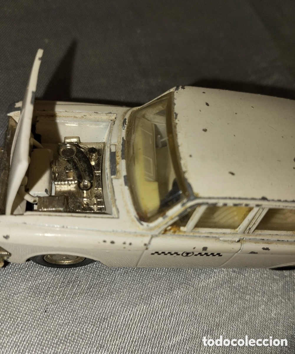 Coches a escala: Moskvitch 408 Taxi escala 1:43 - Saratov / Tantal (Made in USSR / Diecast A1)