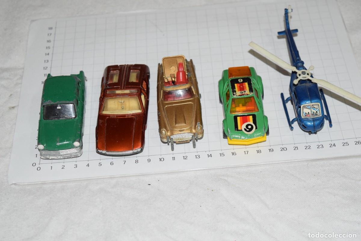 Coches a escala: 5 Veh&iacute;culos, coches, otros, variados / MAJORETTE, PILEN, CORGI, otros.. &iexcl;Mirar fotograf&iacute;as/detalles!