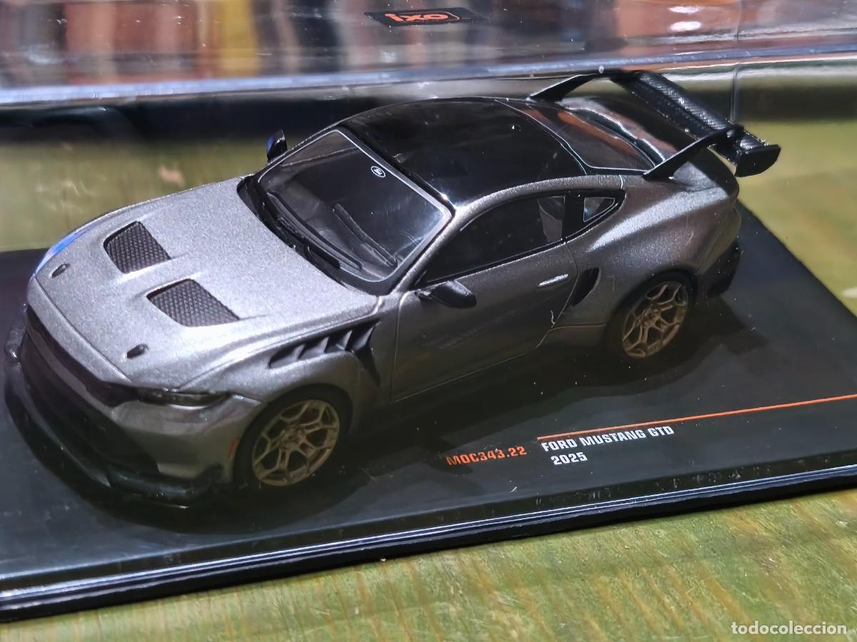 Coches a escala: Ford Mustang GTD 2025 .Metallic Grey. IXO Modelcars. Escala 1/43. MOC343.22