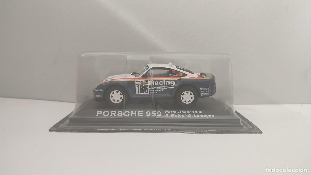 Coches a escala: Porsche 959 - R. Metge - Campe&oacute;n Rally Dakar 1986 (1:43)
