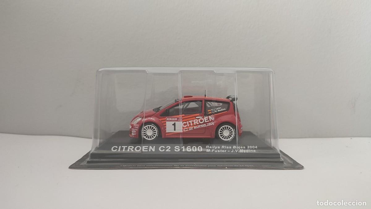 Coches a escala: Citroen C2 S1600 - M. Fuster - Rias Baixas 2004 (1:43)