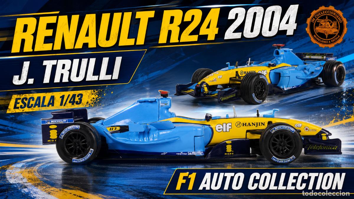 Model Cars: Renault R24 Mild Seven 2004 - J. Trulli