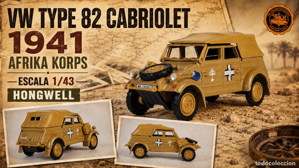 Coches a escala: Volkswagen Type 82 Afrika Korps 1941
