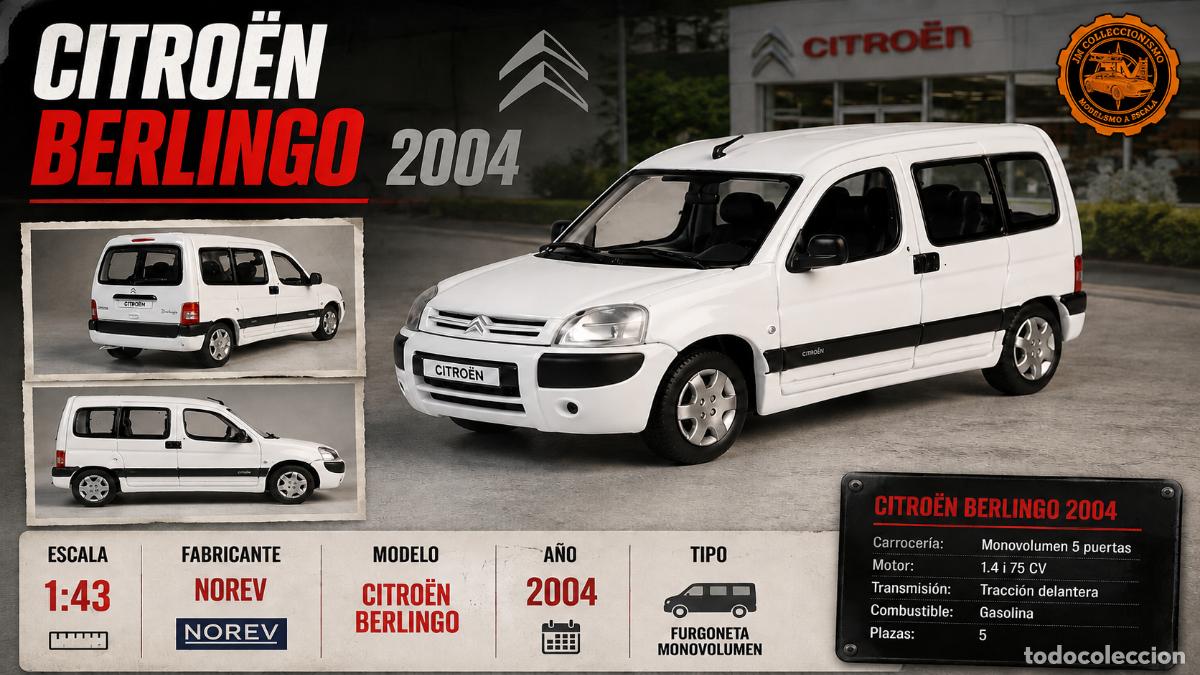 Coches a escala: Citroen Berlingo 2004