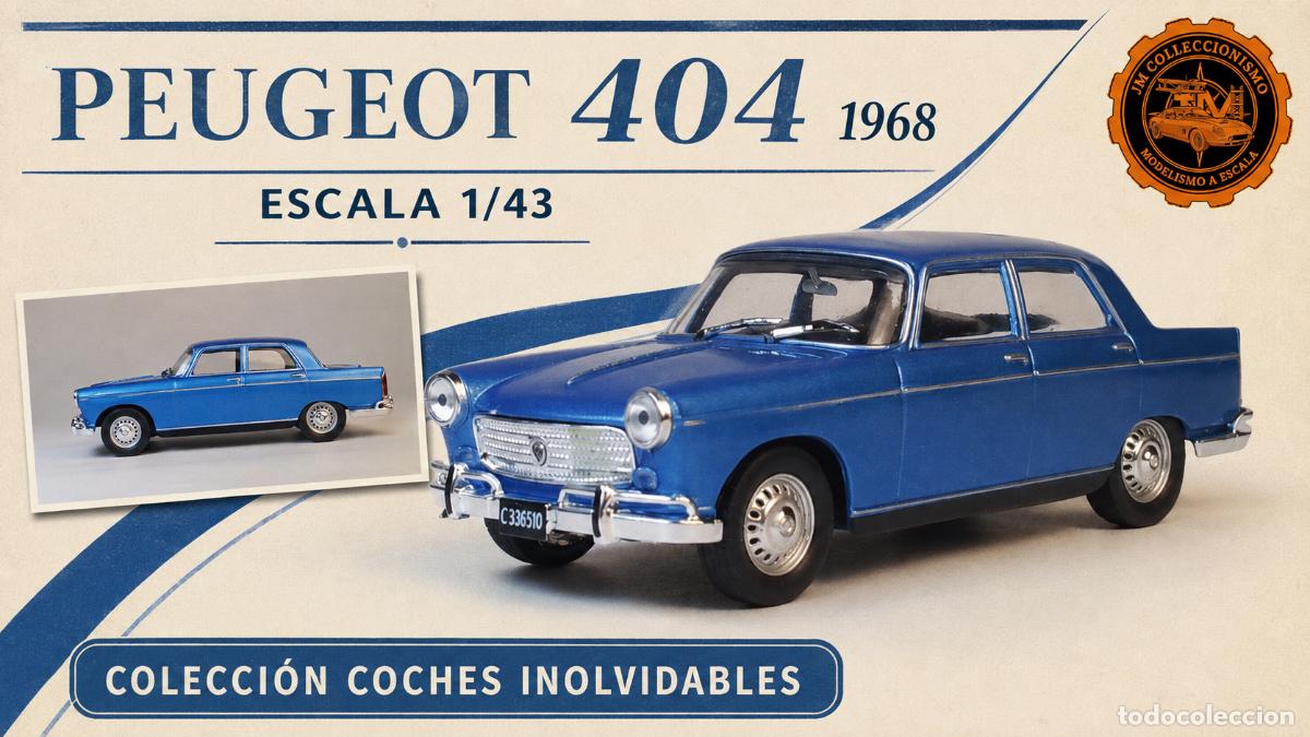 Voitures &agrave; l'&eacute;chelle: Peugeot 404 1968 1/43