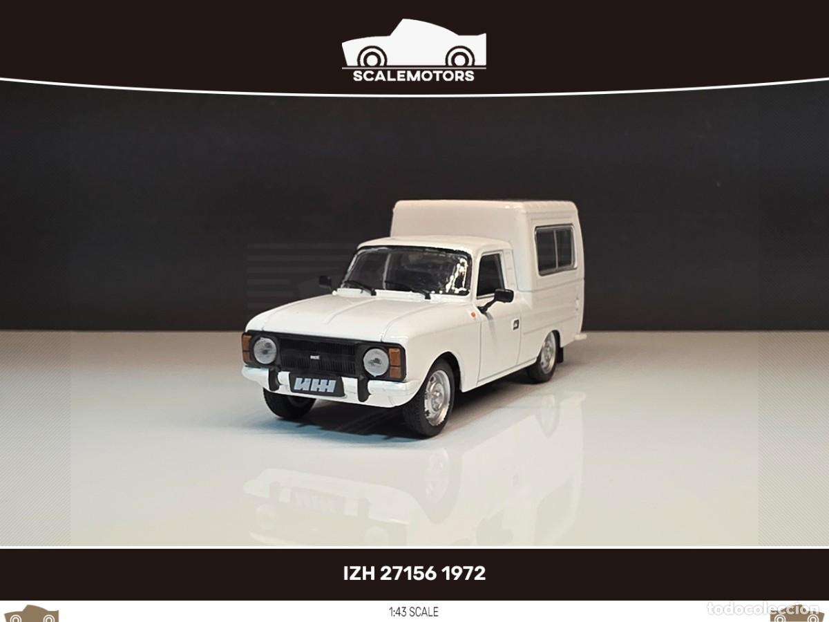 Coches a escala: 1:43 IZH 27156 1972 Blanco