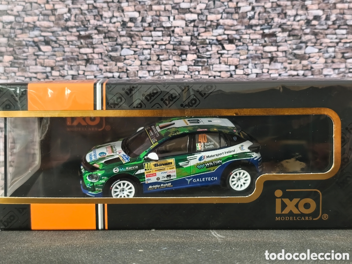 Coches a escala: Rally. Lancia Ypsilon HF Rally4. C.Rahill-Barum 2025. IXO 1/43. Leer bien descripci&oacute;n