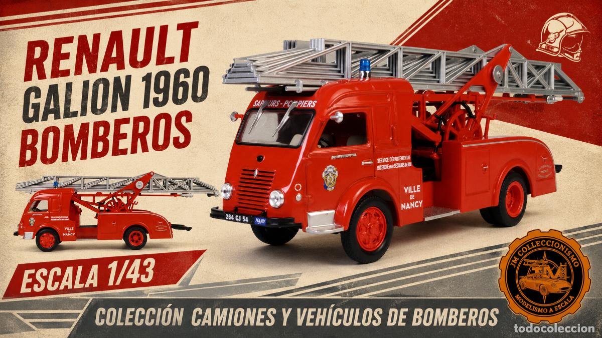 Auto in scala: Renault Galion 1960 Bomberos