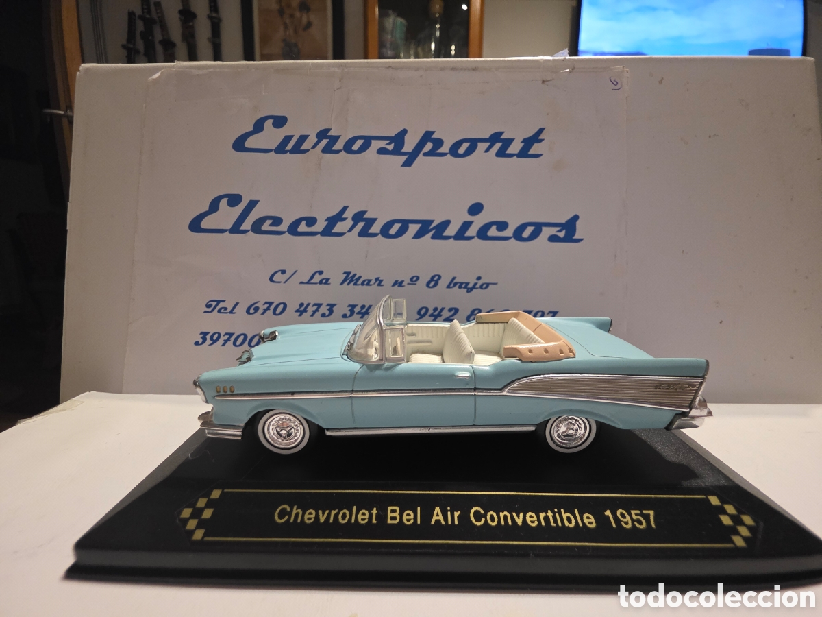 Coches a escala: Chevrolet Bel Air Convertible 1957