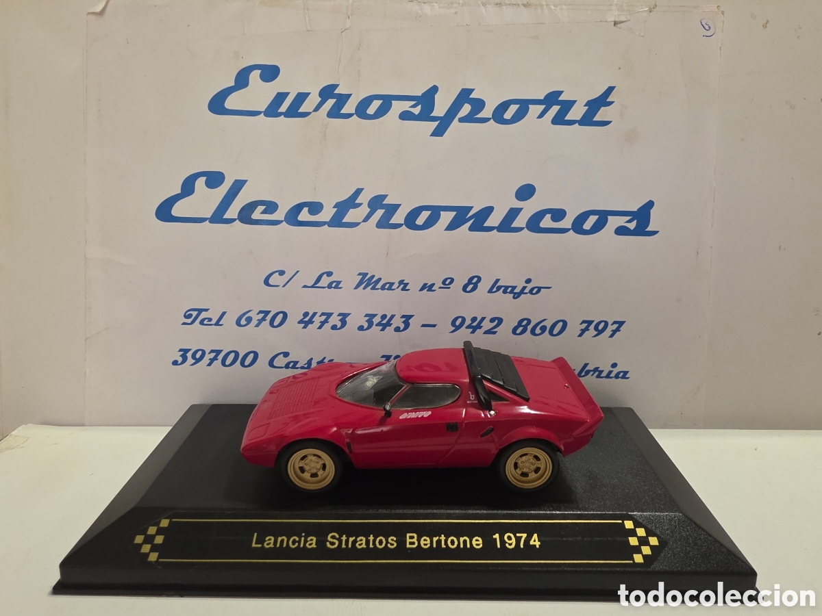 Coches a escala: Lancia Stratos Bertone 1974 escala 1/43