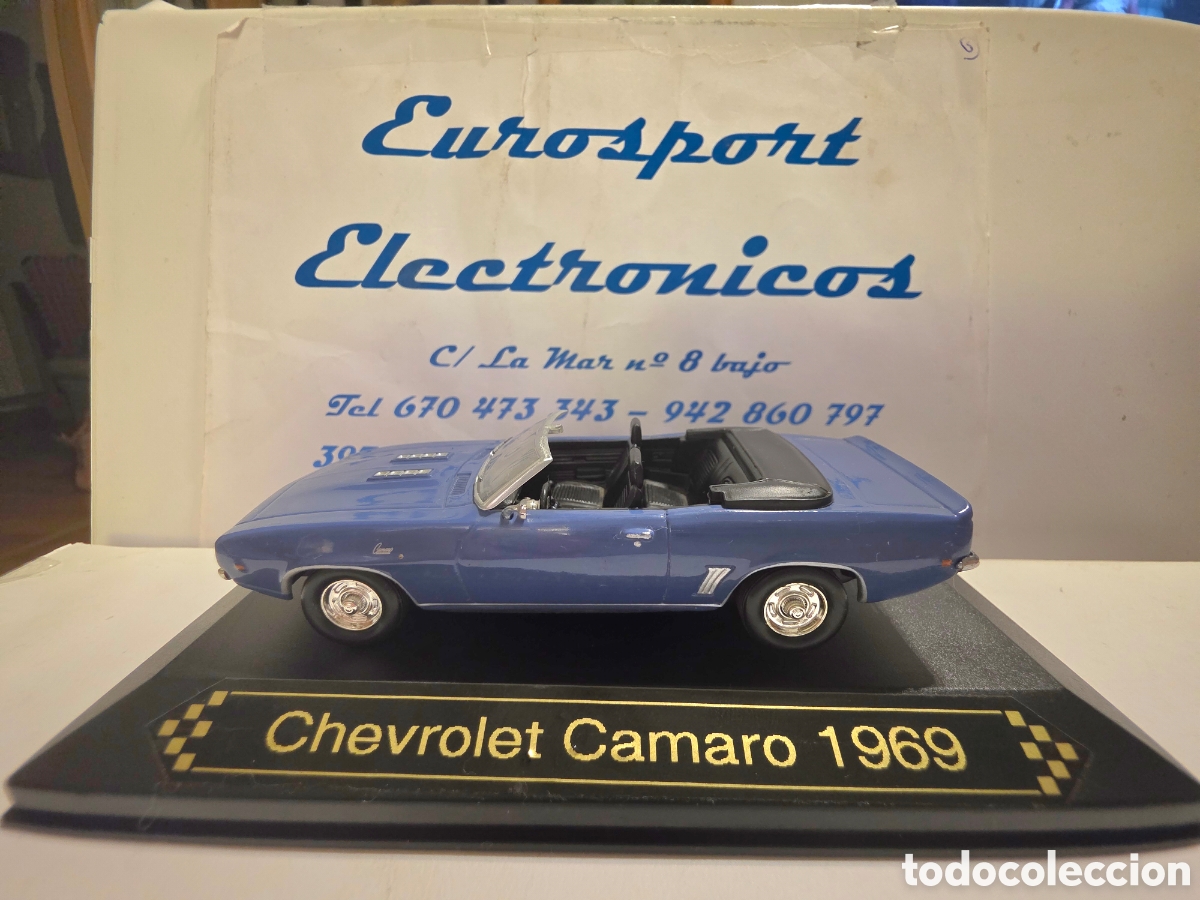 Coches a escala: Chevrolet Camaro 1969 escala 1/43
