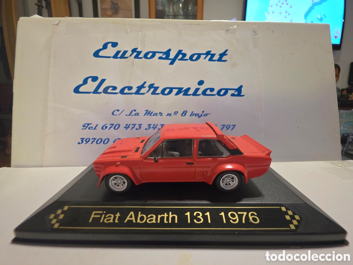 Coches a escala: Fiat Abarth 131 de 1976 escala 1/43