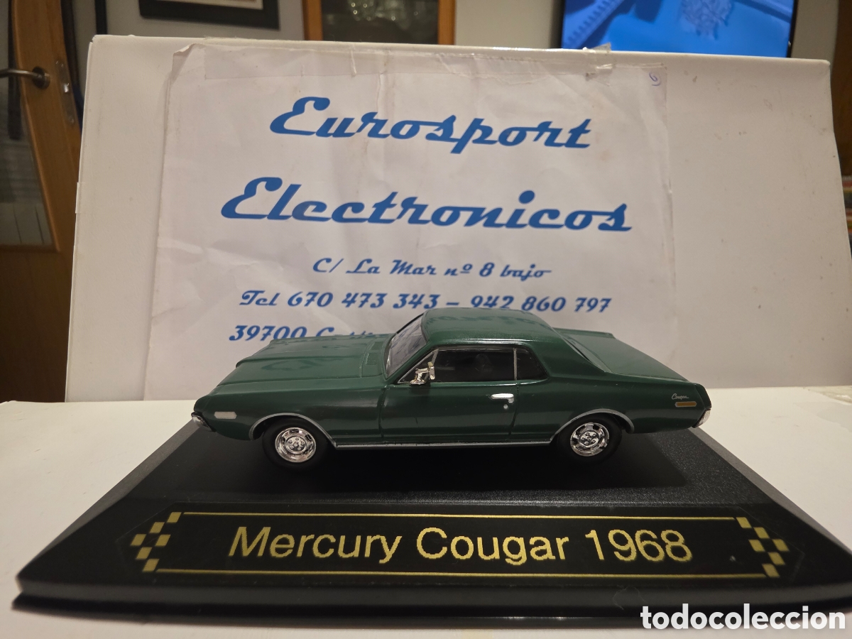 Coches a escala: Mercury Cougar 1968 escala 1/43