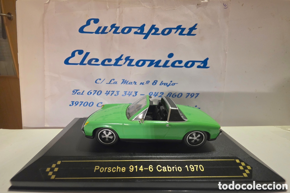 Coches a escala: Porsche 914-6 de 1970 escala 1/43