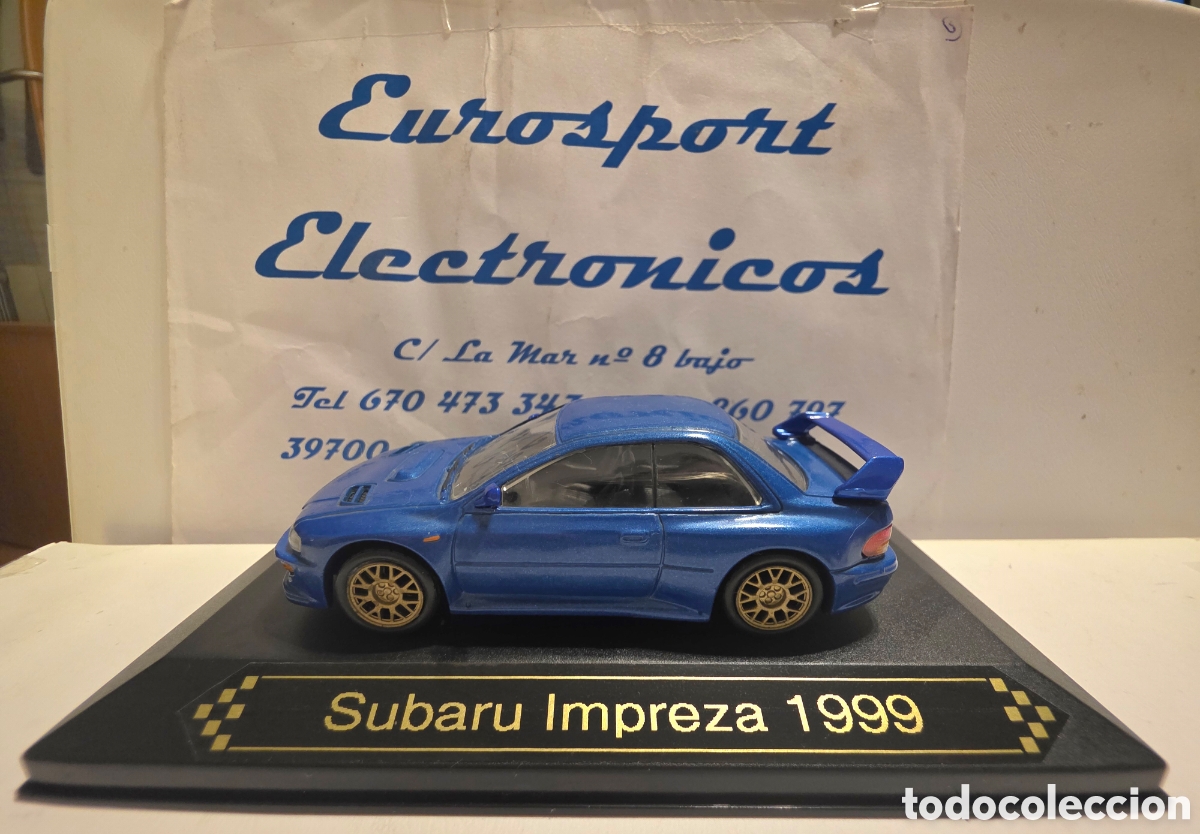 Coches a escala: Subaru Impreza de 1999 escala 1/43