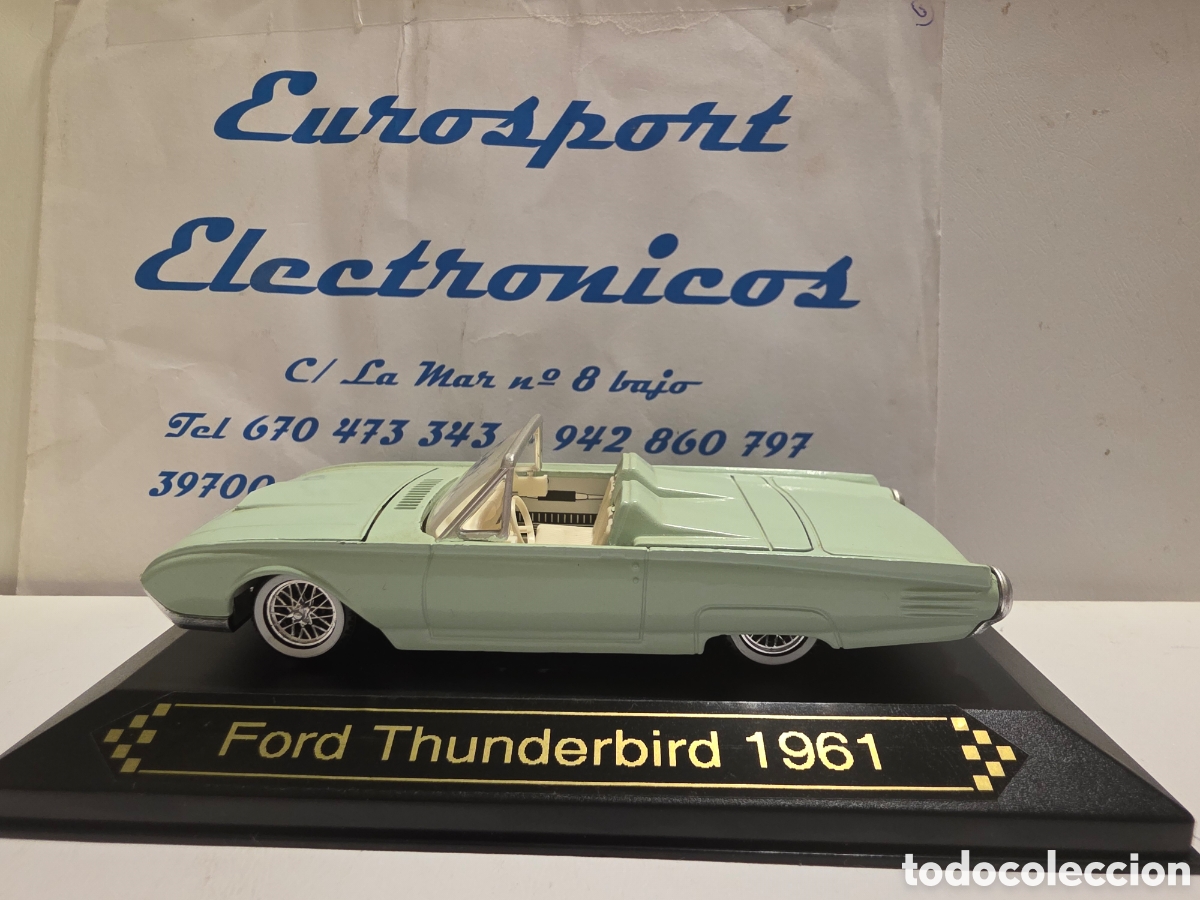 Coches a escala: Ford Thunderbird de 1961 escala 1/43