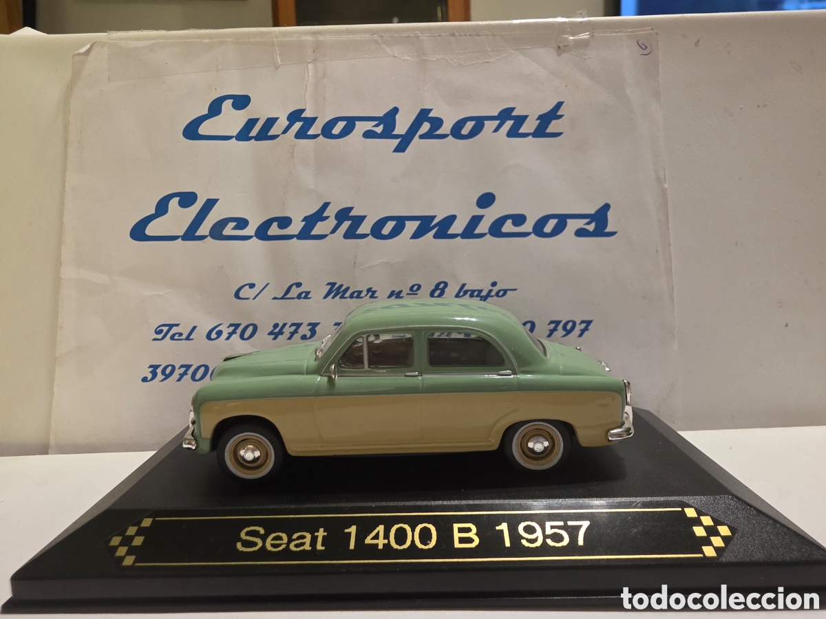 Coches a escala: Seat 1400 B 1957 escala 1/43