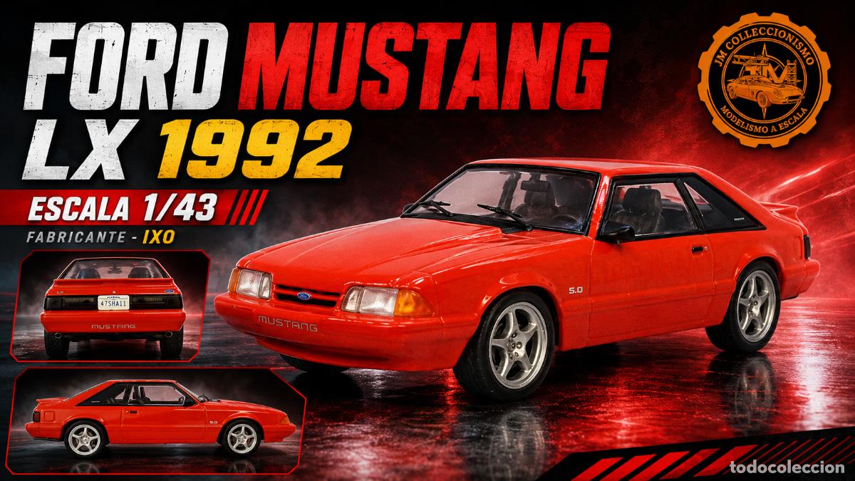 Coches a escala: Ford Mustang Coupe 1992