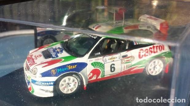 Coches a escala: TOYOTA COROLLA WRC RALLYE DE ACROPOLIS D.AURIOL - D. GIRAUDET ESCALA 1/43 DE SKID VITESSE EN CAJA