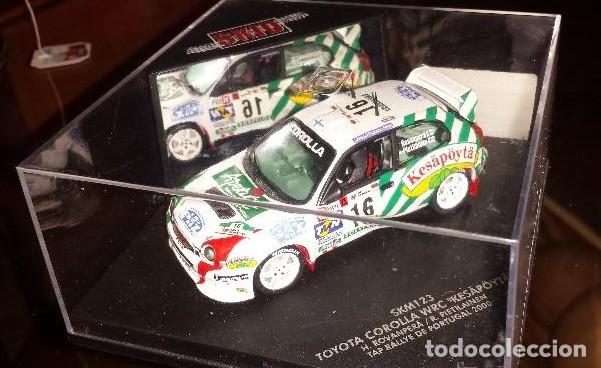 Coches a escala: TOYOTA COROLLA WRC RALLYE DE PORTUGAL 2000 H.ROVAMPERA / R.PIETILAINEN ESCALA 1/43 DE SKID VITESSE E