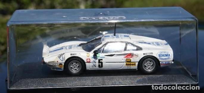 Coches a escala: FERRARI 308 GTB Car # 5&ldquo; BOHEMIA&rdquo; Rally DE LA LANA M.ERCOLANI - L. ROGGIA ESCALA 1/43 DE VITESSE EN