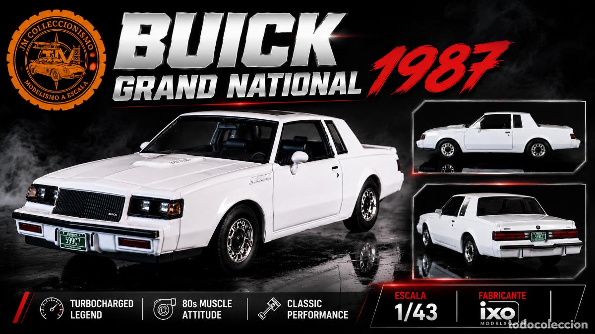 Auto in scala: Buick Grand National 1987