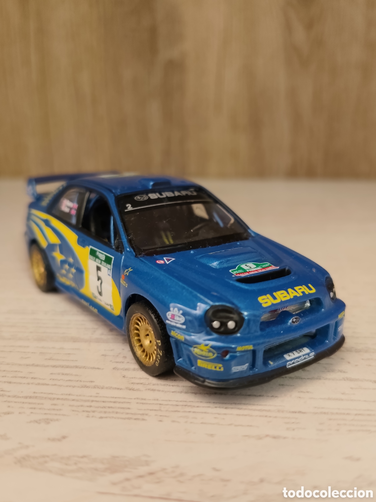 Coches a escala: SUBARU IMPREZA WRC BURNS