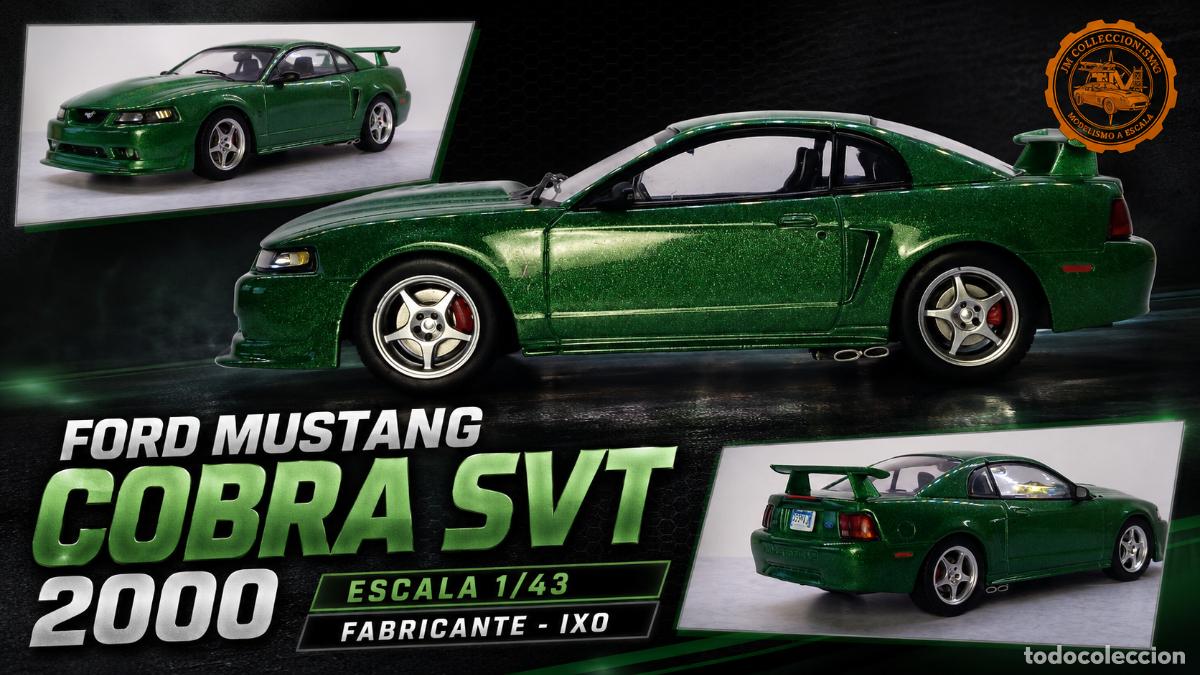 Coches a escala: Ford Mustang SVT Cobra 2000