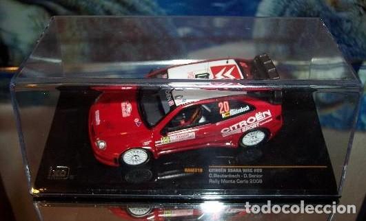 Coches a escala: Citroen Xsara WRC, No. 20, C.RAUTENBACH - D.SENIOR , Rallye MONTE CARLO 2008 ESCALA 1/43 ixo EN SU C