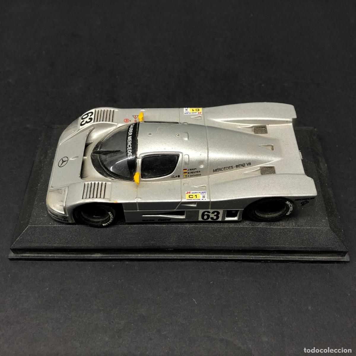 Coches a escala: COCHE DE JUGUETE - SAUBER C9 MERCEDES - J. MASS, S. DICKENS, M. REUTER - 1989 - 1:43 / 242