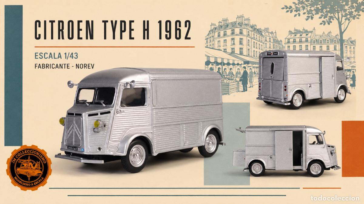 Voitures &agrave; l'&eacute;chelle: Citroen Type &rdquo;H&rdquo; 1962