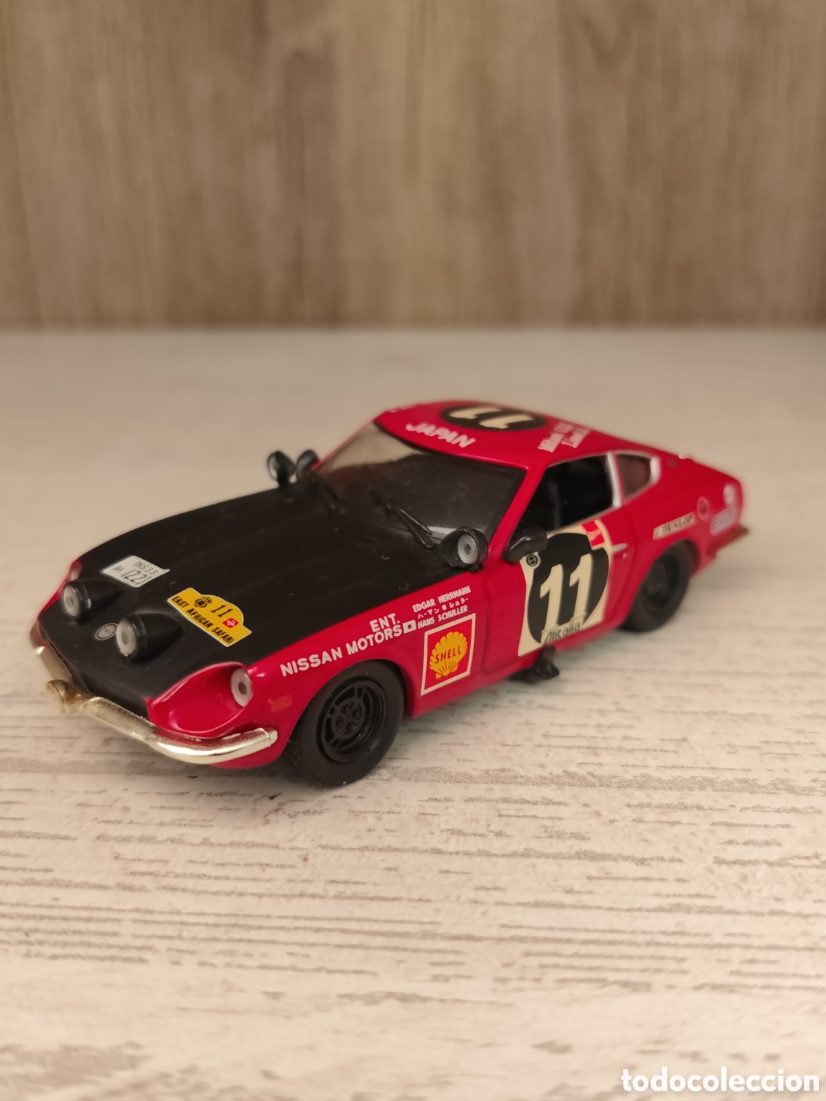 Coches a escala: DATSUN 240Z RALLY SAFARI