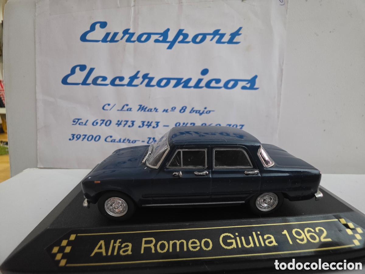 Coches a escala: Alfa Romeo Giulia 1962 escala 1/43