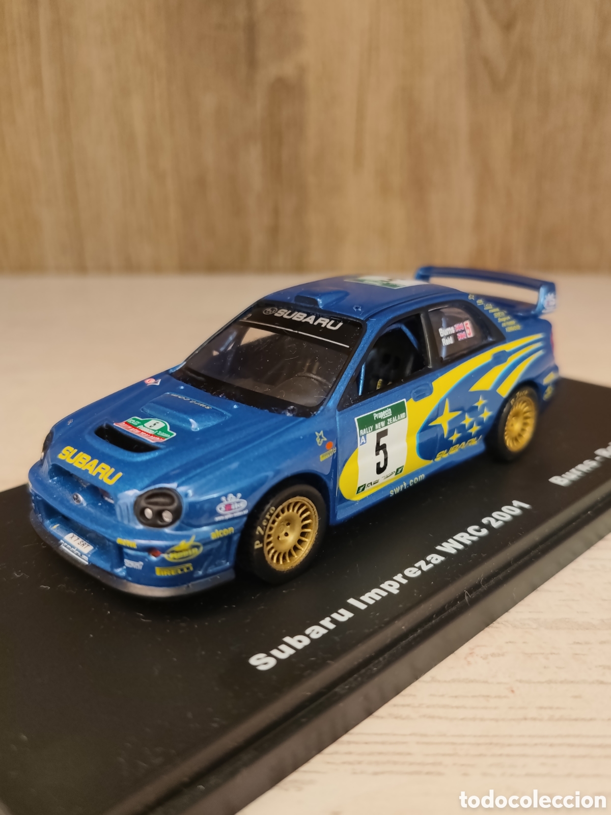 Carros em escala: SUBARU IMPREZA WRC BURNS