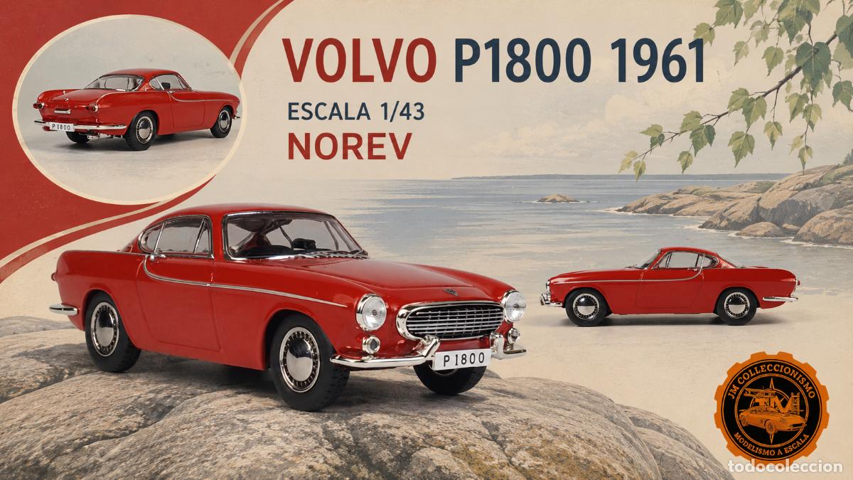 Coches a escala: Volvo P1800 1961 1/43